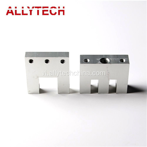 Các bộ phận gia công cơ sở trượt bằng nhôm chính xác